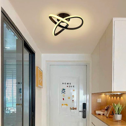 Żyrandol LED VERTEX Infinitum 26W, zimne/ciepłe/neutralne światło, czarny