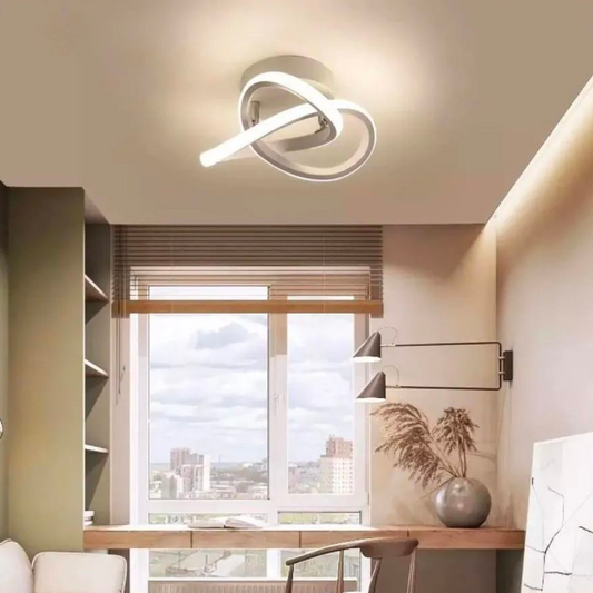 Żyrandol LED VERTEX Infinitum 26W, zimne/ciepłe/neutralne światło, biały