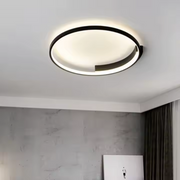 Żyrandol LED z pilotem LETIZIA 33W, okrągły, światło zimne/ciepłe/neutralne, ściemnialny, czarny 