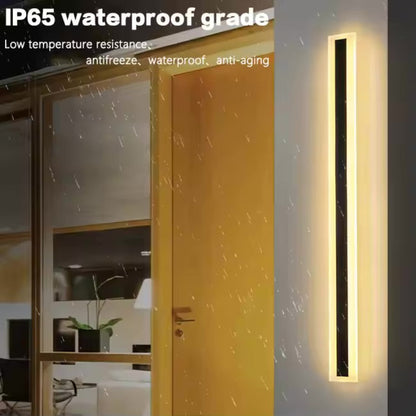 Marcus 24W Zewnętrzna lampa ścienna LED Czarno-biała