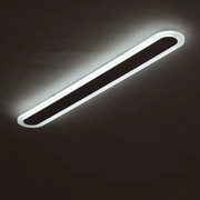 Zewnętrzna lampa ścienna LED SUHA, długość 30 cm, 4 W, IP65, metalowa, liniowa, czarna 