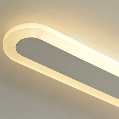 Zewnętrzna lampa ścienna LED SUHA, długość 50 cm, 6 W, IP65, metalowa, liniowa, biała
