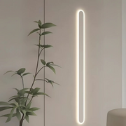 Zewnętrzna lampa ścienna LED SUHA, długość 60 cm, 8 W, IP65, metalowa, liniowa, biała