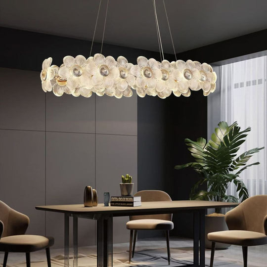 Żyrandol kryształowy Cadenza Allegro, 80 W, światło ciepłe/neutralne/zimne, regulowana wysokość, złote żyrandole kryształowe Tytuł domyślny Alessandro Design