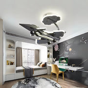 Żyrandol LED FIGHTER, 100 W, światło zimne/ciepłe/neutralne, srebrny