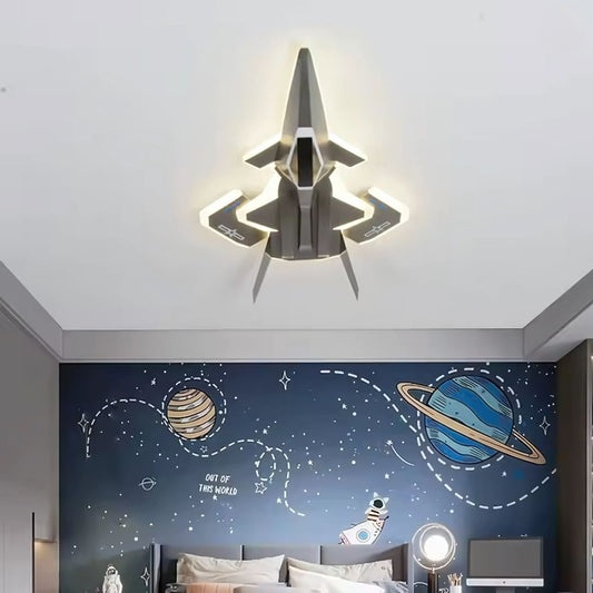 Żyrandol LED FIGHTER, 101 W, światło zimne/ciepłe/neutralne, srebrny