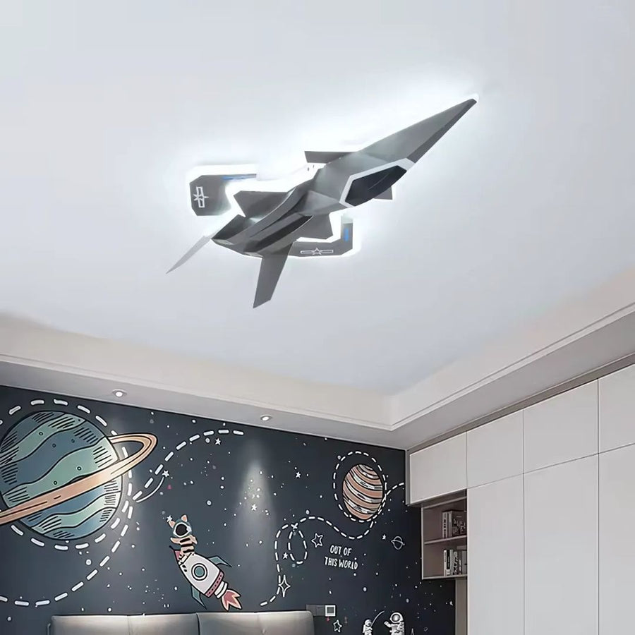Żyrandol LED FIGHTER, 101 W, światło zimne/ciepłe/neutralne, srebrny