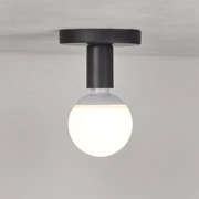 Żyrandol MODERNIST Mono 1x E27, czarny, nowoczesny design