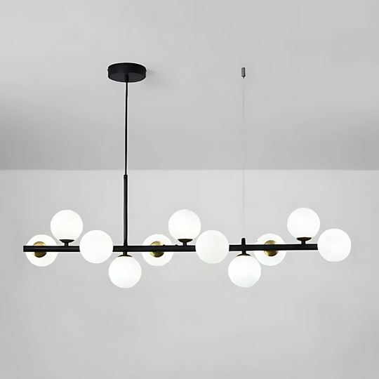 Nowoczesny żyrandol LOFT Pavilion, 11x G9, czarny, metal, nowoczesne żyrandole z regulacją wysokości Domyślny tytuł Alessandro Design