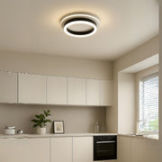 Nowoczesny żyrandol LED 24W, średnica 20 cm, okrągły, światło zimne/ciepłe/neutralne, czarny