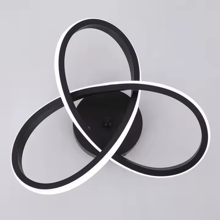 Żyrandol LED VERTEX Infinitum 26W, zimne/ciepłe/neutralne światło, czarny