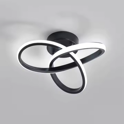 Żyrandol LED VERTEX Infinitum 26W, zimne/ciepłe/neutralne światło, czarny