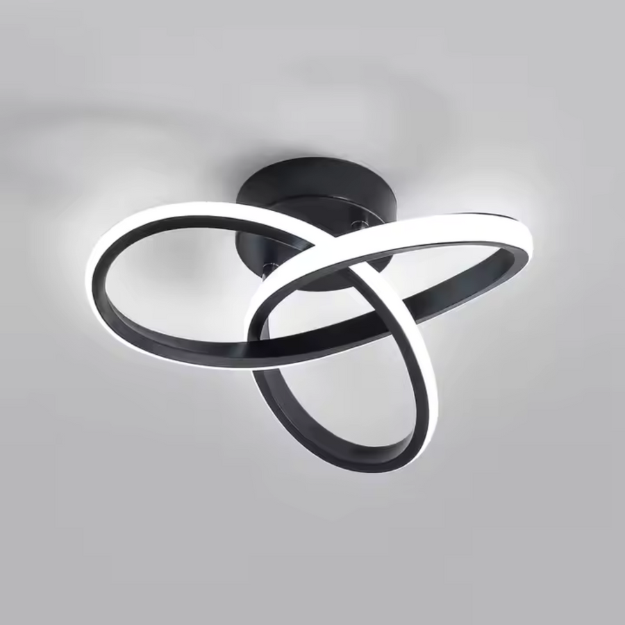 Żyrandol LED VERTEX Infinitum 26W, zimne/ciepłe/neutralne światło, czarny