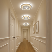 Żyrandol LED GUARELLA, 30 W, okrągły, światło zimne/ciepłe/neutralne, biały 