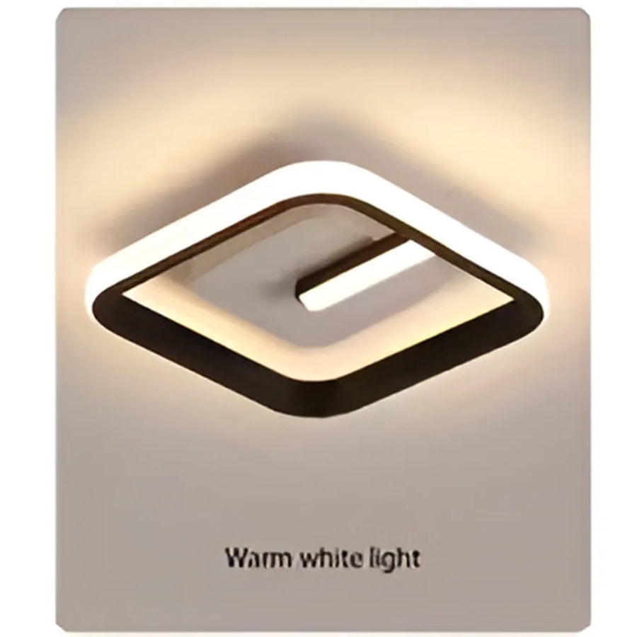 Żyrandol LED VICTORIA, 16W, zimne/ciepłe/neutralne światło, czarno-biały 