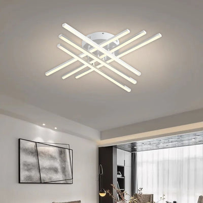 Żyrandol LED GIO, 82W, światło zimne/ciepłe/neutralne, biały