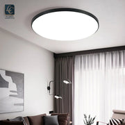 Lampa sufitowa LED SOLIS 37 cm 33 W, neutralne światło, czarna