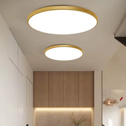 SOLIS Lampa sufitowa LED 37cm 32W Neutralne światło Złoty