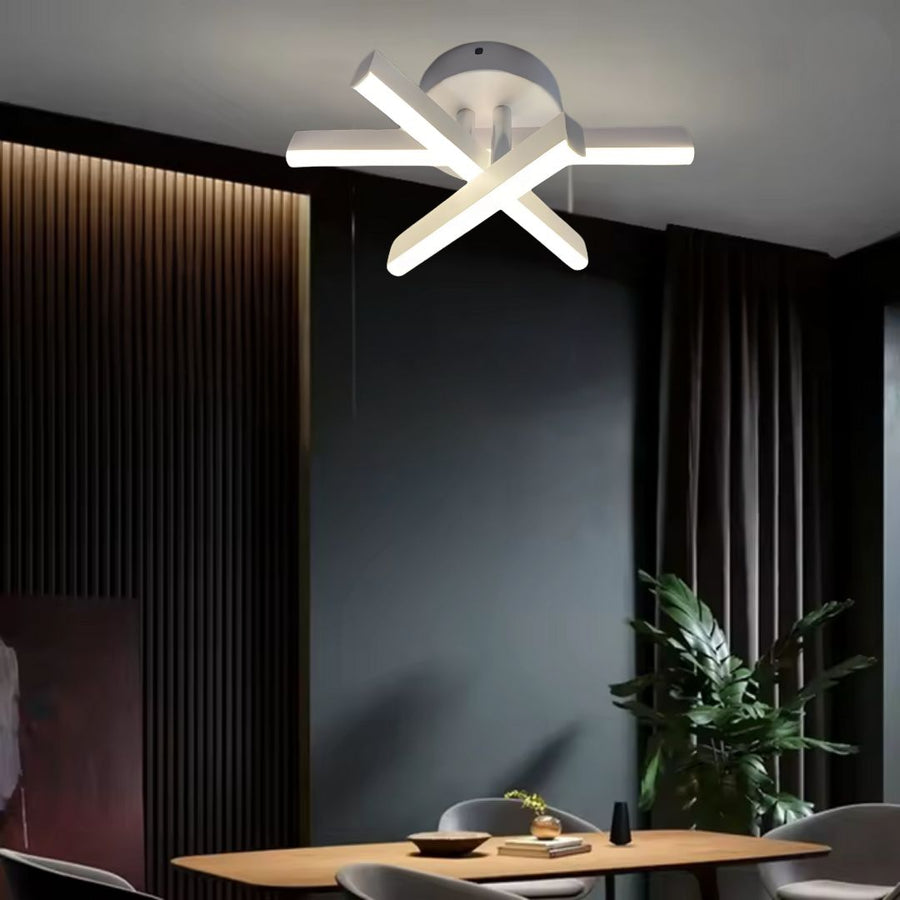 Żyrandol LED Diego, 18 W, biały, metalowy, zimne/ciepłe/neutralne światło