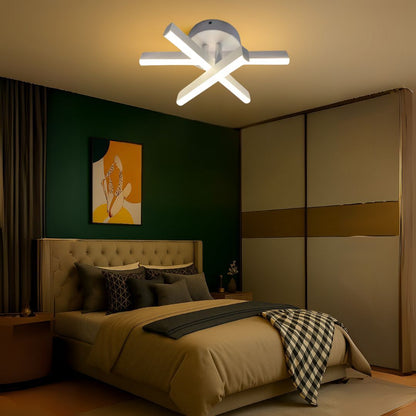 Żyrandol LED Diego, 18 W, biały, metalowy, zimne/ciepłe/neutralne światło