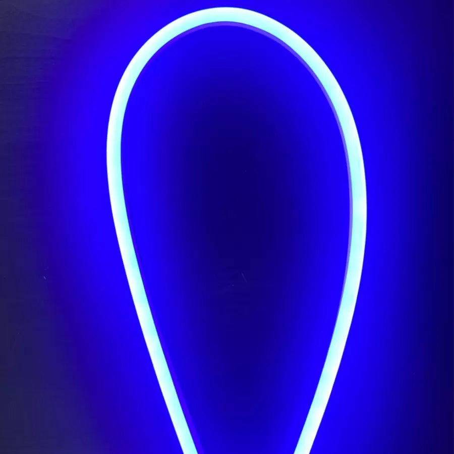 Neon Flex Niebieski SMD2835 220V 9x15mm IP65