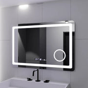 LUDA LED prostokątna 90x60cm Souverain Motionglow Marcello Dismanty Clock System rozprzestrzeniania zegara