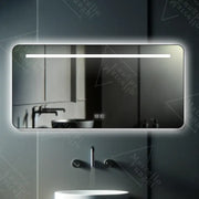 Lustro LED Estassia Touch, System Defog, 110x65 cm, kolekcja Marcello Funghi