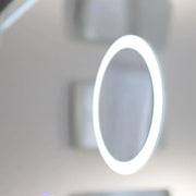 Lustro LED prostokątne 80x60cm z systemem Touch Defog, lupa kosmetyczna
