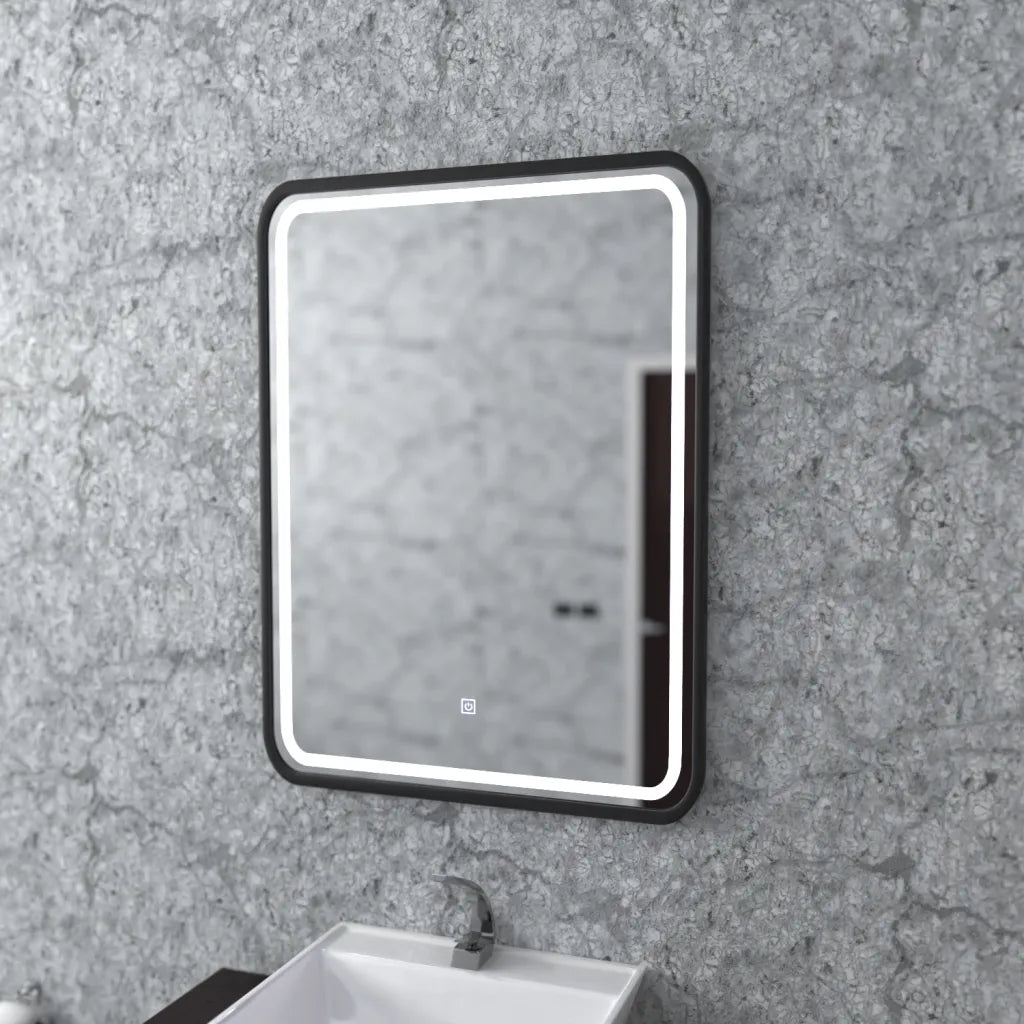 LUD LED prostokątny 60x80cm Ombe Podstawowy dotyk