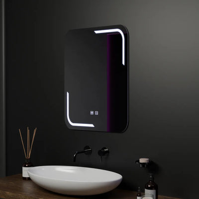 Lustro prostokątne LED 60x80cm Touch Ulrich Defog System 