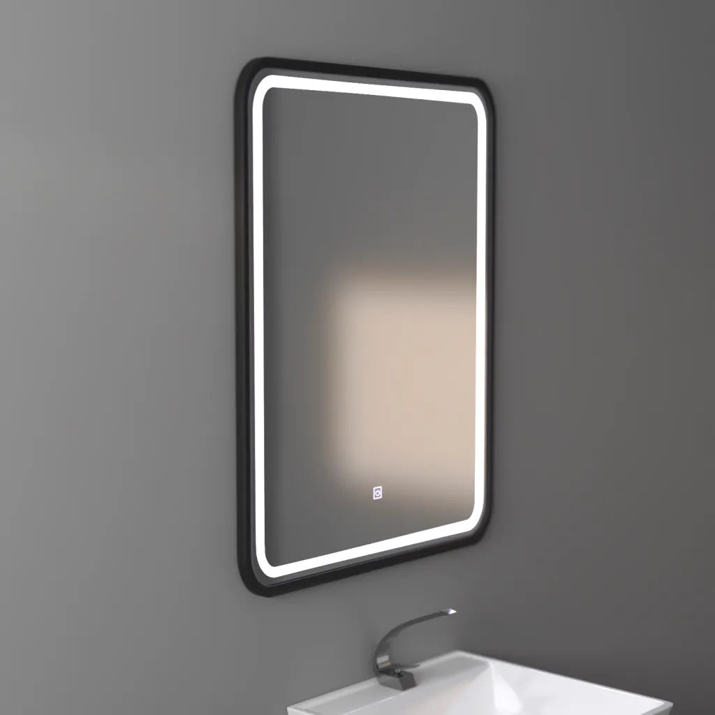 LUD LED prostokątny 60x80cm Ombe Podstawowy dotyk