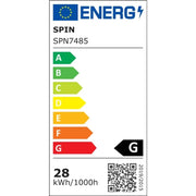 Wpuszczany panel LED 28W Neutralne białe światło