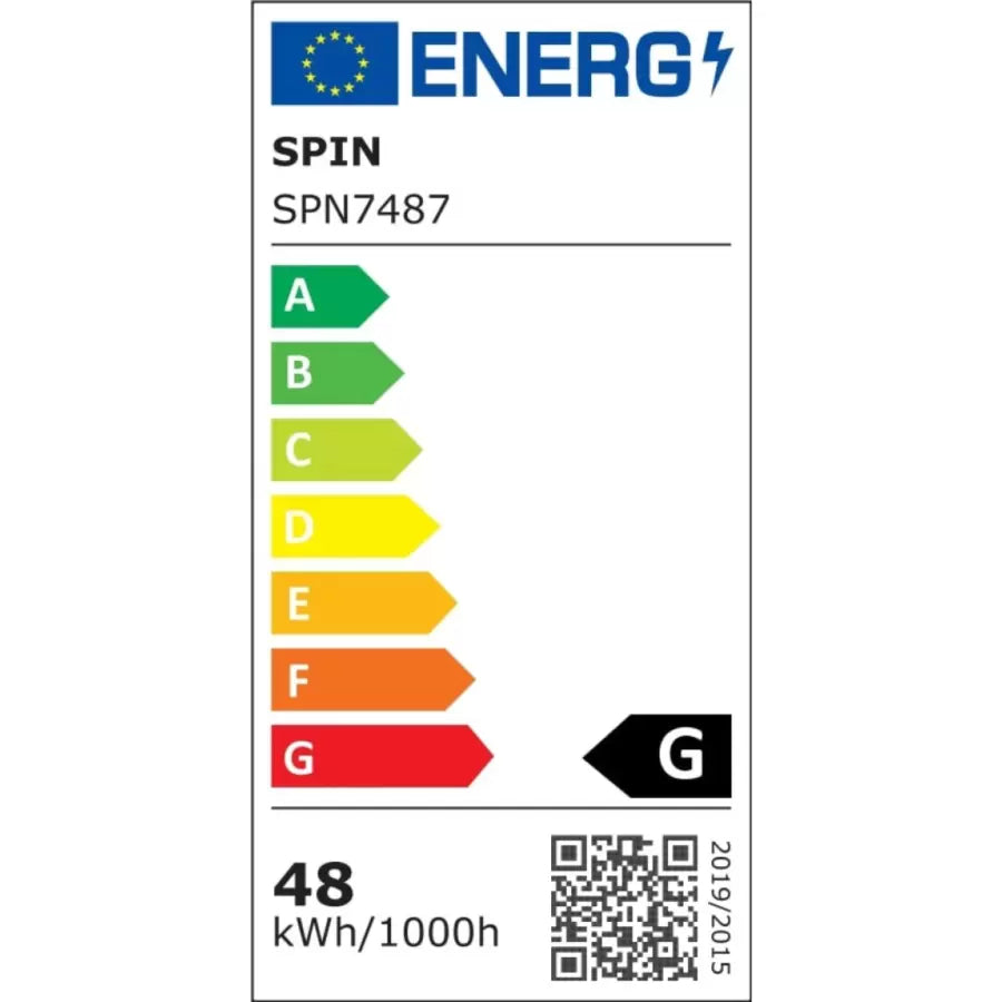 Wpuszczany panel LED 48W Ciepłe białe światło