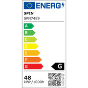Wpuszczany panel LED 48W Zimne białe światło