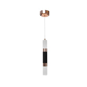 Lampa wisząca LED ADAM 14W, światło zimne/ciepłe/neutralne, kolor złoty, regulowana wysokość