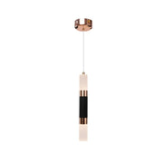 Lampa wisząca LED ADAM 14W, światło zimne/ciepłe/neutralne, kolor złoty, regulowana wysokość