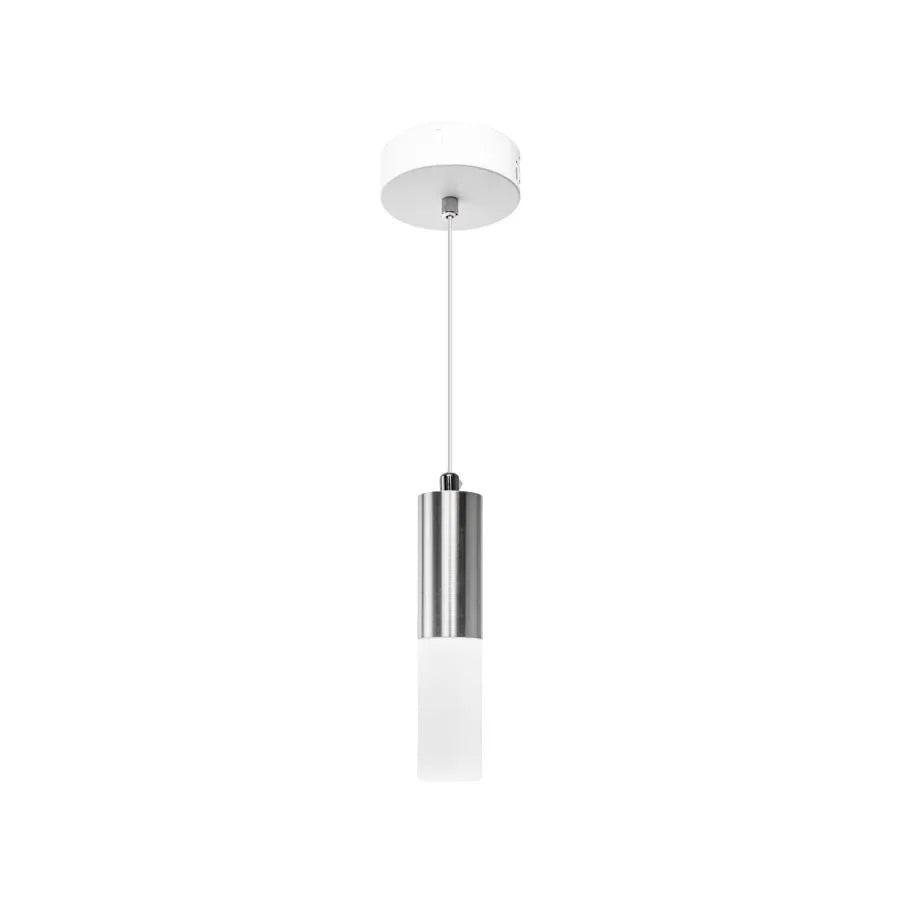 Lampa wisząca Neptunia, 6W, zimne/ciepłe/neutralne światło, chrom, metal i szkło 