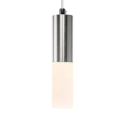 Lampa wisząca Neptunia, 6W, zimne/ciepłe/neutralne światło, chrom, metal i szkło 