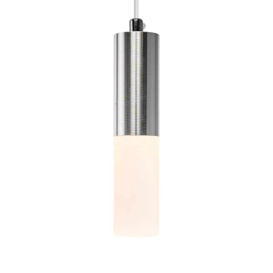 Lampa wisząca Neptunia, 6W, zimne/ciepłe/neutralne światło, chrom, metal i szkło 