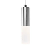 Lampa wisząca Neptunia, 6W, zimne/ciepłe/neutralne światło, chrom, metal i szkło 