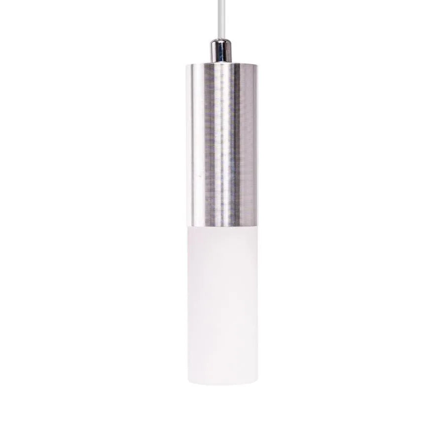 Lampa wisząca Neptunia, 6W, zimne/ciepłe/neutralne światło, chrom, metal i szkło 