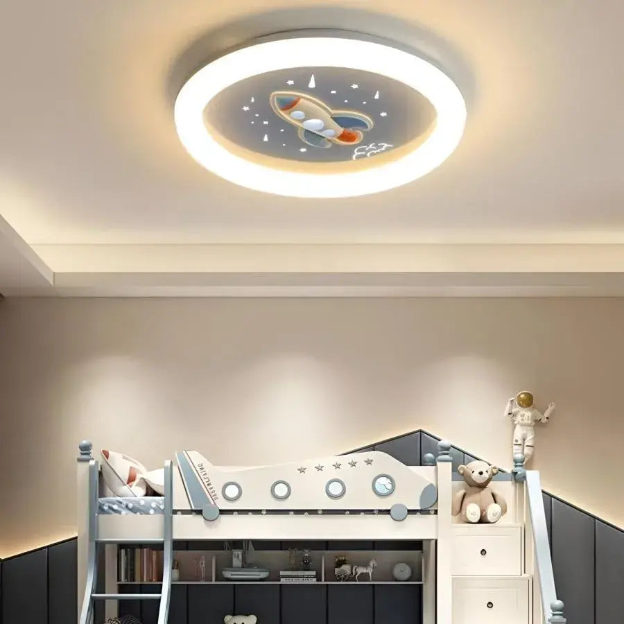 Żyrandol LED Rocket biały 75W