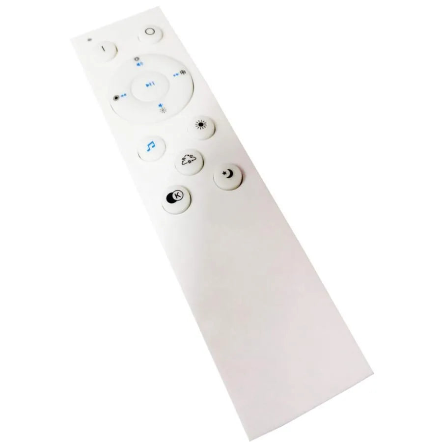 Oświetlenie sufitowe LED RGB z inteligentnym pilotem i muzyką 24W białe