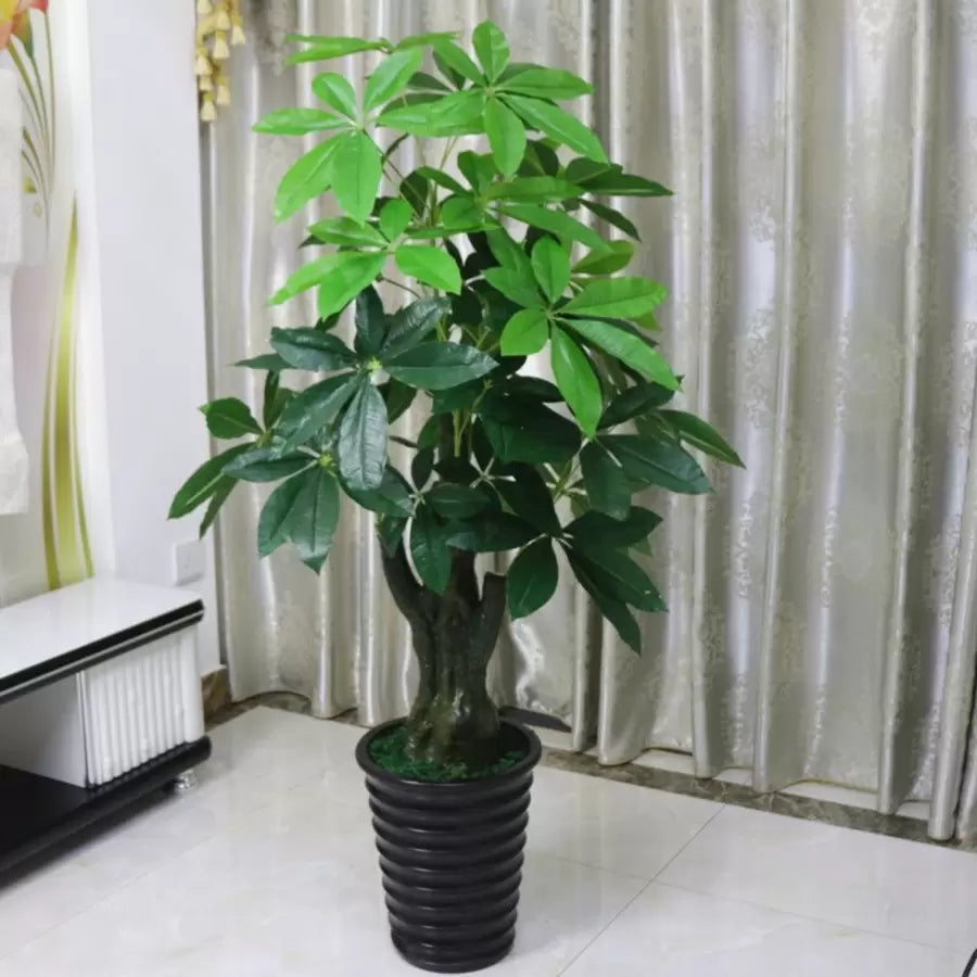 Sztuczna roślina Schefflera arboricola, bez doniczki, 150 cm, zielona