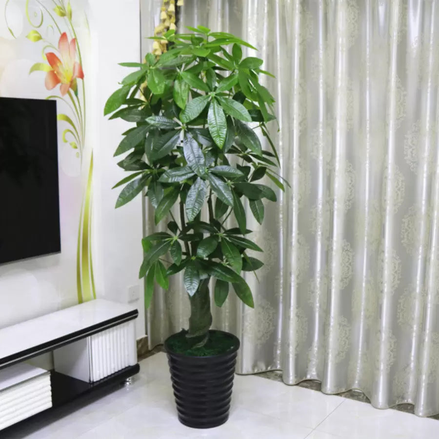 Sztuczna roślina Schefflera arboricola, bez doniczki, 150 cm, zielona