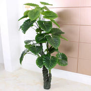 Sztuczna roślina Alocasia odora, bez doniczki, 150 cm, zielona