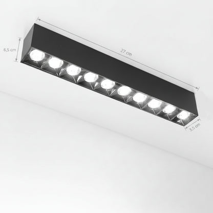 Alethea 24W RGB Zewnętrzny liniowy reflektor LED Srebrny