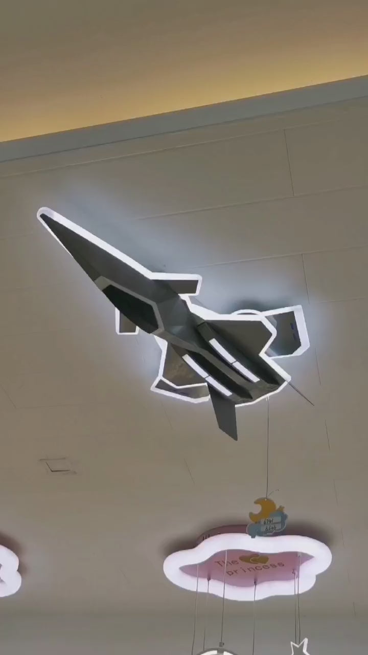 Żyrandol LED FIGHTER, 101 W, światło zimne/ciepłe/neutralne, srebrny