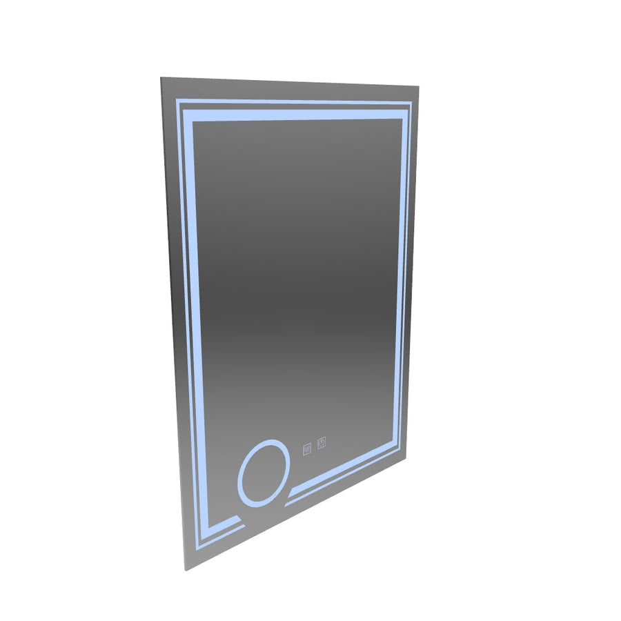 LUDA LED prostokątne 60x80cm Magia Canto Touch System