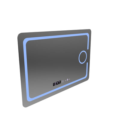 LUD LED prostokątny 110x75cm Eclat Motionglow Marcello Demonting System i termometr kosmetyków